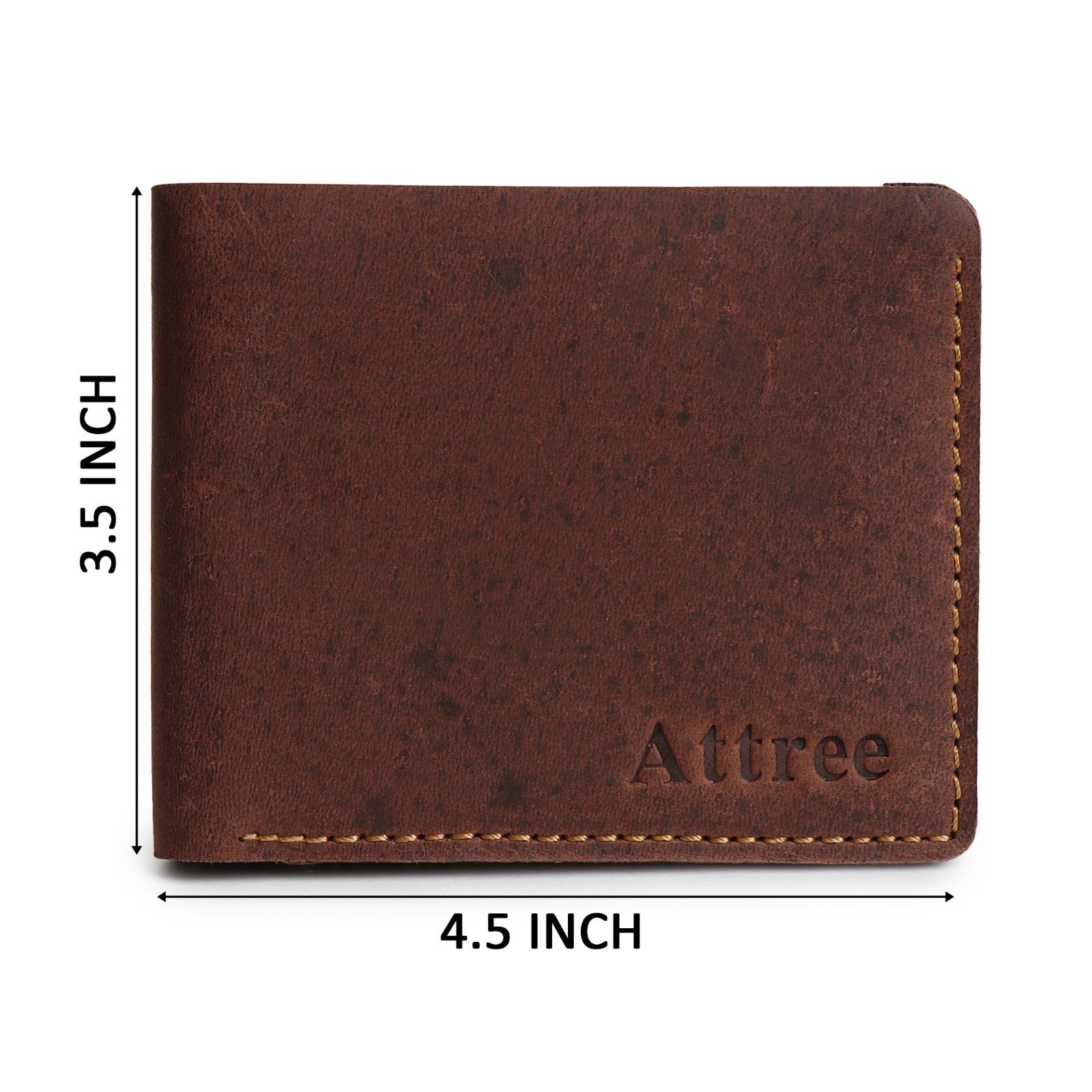 The Icon: Attree Leather Branded Wallet for Men